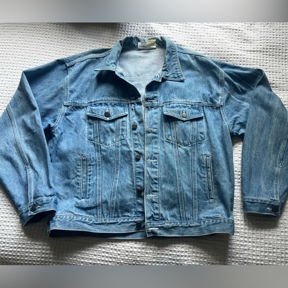 Vintage Disney 90s Oversized Denim Characters Jacket XL - Picture 4 of 10